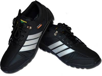 Fashion67 Black-Silver Sneakers