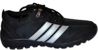 Fashion67 Black-Silver Sneakers