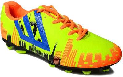 Vector X Hybrid Football Studs Sports Shoes Outdoors For Women(Green, Orange, Blue, Black)