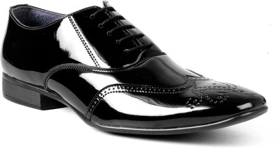 Mactree Broughe Lace Up For Men(Black