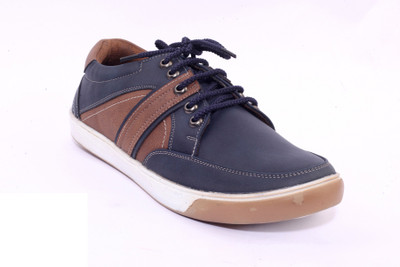 

Jroland Blue Steel Corporate Casuals For Men(Blue)