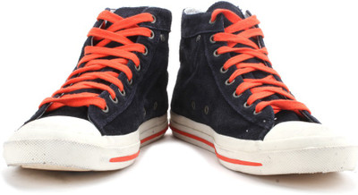

Diesel Magnete Exposure I Men Mid Ankle Sneakers For Men(Blue, T6065