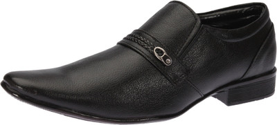 

Oman Men's Slip On Shoes For Men(Black)