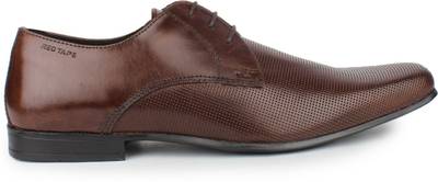 Red Tape Men Genuine Leather Lace Up Shoes