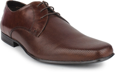 

Red Tape Men Genuine Leather Lace Up Shoes For Men(Brown
