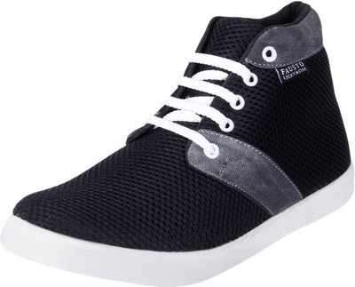 

FAUSTO Trendy Sneakers For Men(Black
