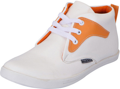 

FAUSTO Sneakers For Men(White, White orange
