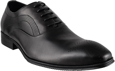 

Mochi J.Fontini Lace Up Shoes For Men(Black, 11;black