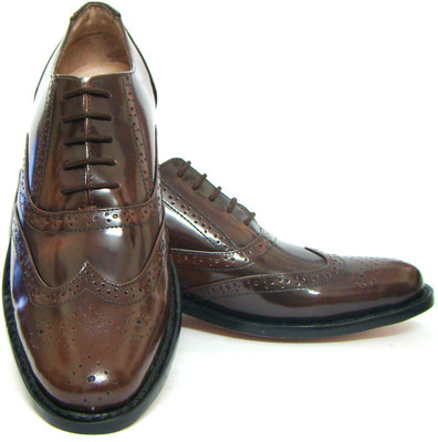 ASM Tan Party Wear Shoes For Men(Brown