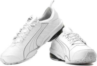 

Puma Voltaic Running Shoes For Men(White), 01;white;metallic silver