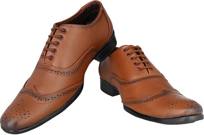 

Footrest Lace Up For Men(Brown, Tan