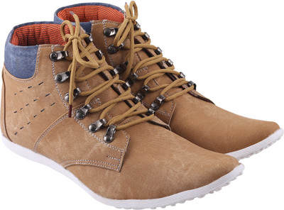 

Go India Store Canvas Shoes For Men(Brown