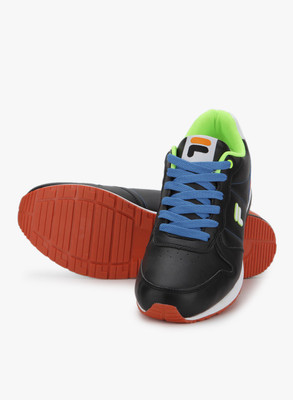 

Fila Boys(Black, Blk/ryl blu/neo grn