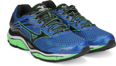 

Mizuno WAVE ENIGMA  Running Shoes For Men(Blue, Blue/black/green