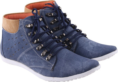 

Go India Store Canvas Shoes For Men(Blue