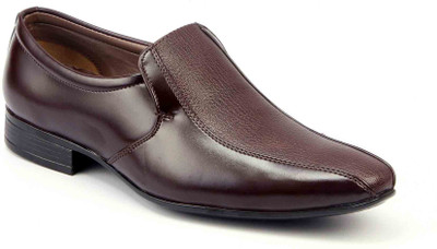 

Levanse High quality formal shoes Slip On For Men(Brown, Matte brown