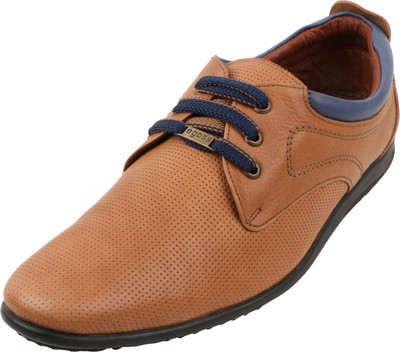 

Egoss Corporate Casuals For Men(Tan, Blue