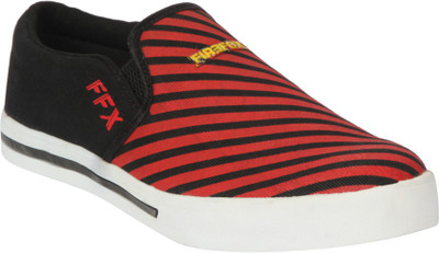 

Firefox Canvas Shoes For Men(Red, Black