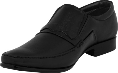 

Dokmen Black Formal shoes for Men Slip On For Men(Black