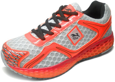 

Fast Trax Light Red and Grey King Mens Running Shoes For Men(Multicolor)