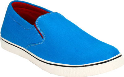 

ZebX Slip On Sneakers For Men(Blue, Red