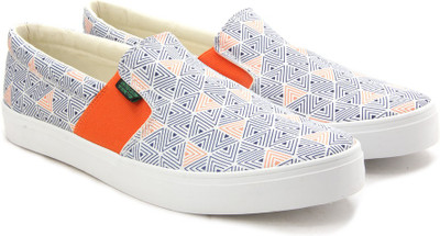 

United Colors of Benetton Men Loafers For Men(Blue, Orange, White, 901