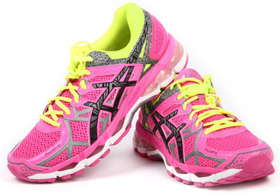 

Asics Gel-Kayano21liteshow Women Running Shoes For Women(Multicolor, Hot pink/lite/safety yellow