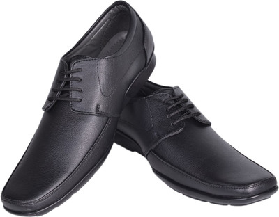 

Azzaro Black Hacker Lace Up Shoes For Men(Black