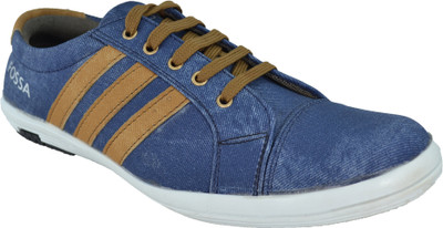 

Fossa Canvas Shoes For Men(Blue)