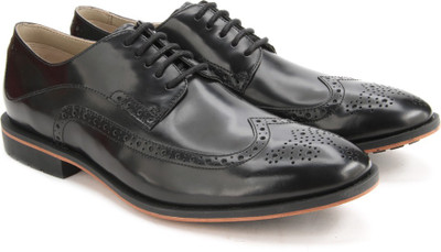 

Clarks Gatley Limit Black Leather lace up For Men(Black