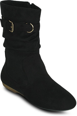 

Get Glamr Designer Pikka Boots For Women(Black