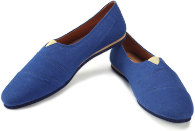 

FUNK Dess Blue Canvas Shoes For Men(Blue)