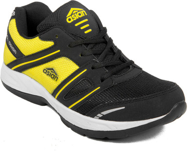 

Asian Running Shoes For Men(Black, Yellow