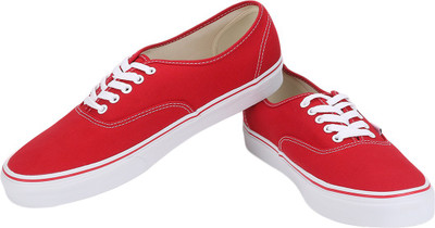 

Vans Authentic Canvas Shoes For Men(Red), Vibrant red