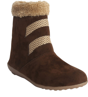 

Zachho Cool and Trendy HC239-Brown Boots For Women(Brown