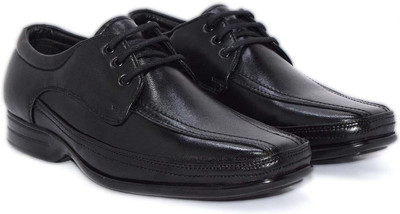 

Alberto Calza Leather Softouch Trumuk Lace Up For Men(Black