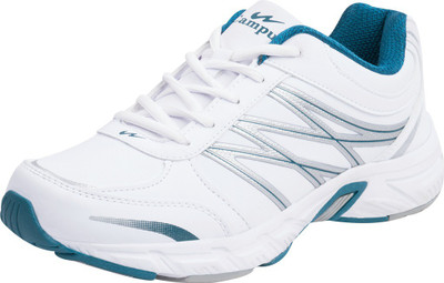 

Campus Strok Running Shoes For Men(White, Silver, Green)