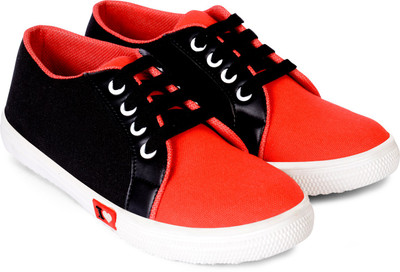 

Sam Stefy Canvas Shoes For Women(Red)