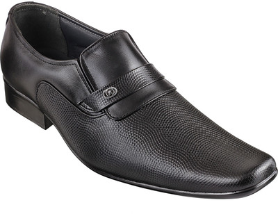 

Mochi Formal Slip On Shoes For Men(Black, 11;black