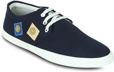 

Get Glamr BASIC LACE UPS Sneakers For Men(Blue