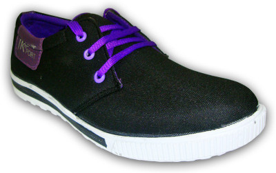 

JK Port Black Synthetic Leather Casual Shoe Casuals For Men(Black