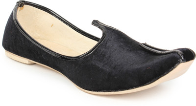 Do Bhai Maharaja Mojaris For Men(Black) Flipkart