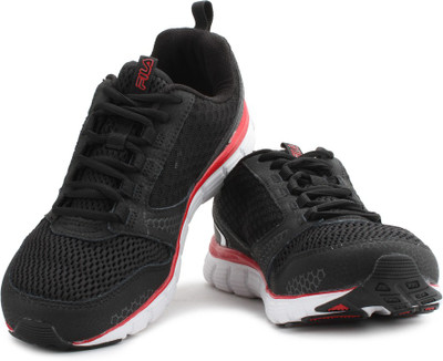 

Fila Memory Windstar Running Shoes For Men(Black, Red, Blk;fla rd