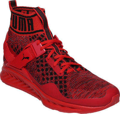 

Puma IGNITE evoKNIT Wrestling Shoes For Men(Red, High risk red-puma black-high