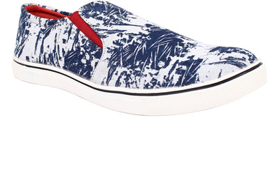 

Drunk Tree Blue Casual Fabric Slip On Casuals For Men Casuals For Men(Multicolor, Multi