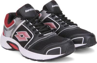 

Lotto STARDOM Running Shoes For Men, Black/red