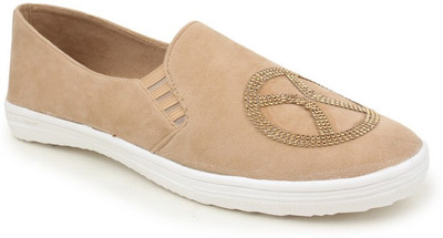 

Sindhi Footwear Venetian Casuals For Women(Beige)