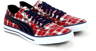 

Puma 917 Gr Lo DP Men Low ankle Sneakers For Men(Multicolor, Peacoat-cabernet-rio red