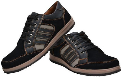 

Contablue Wild Look Casual Shoes For Men(Black)