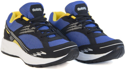 Density Fusion Running Shoes For Men(Blue, Yellow)